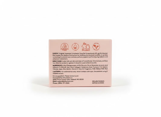 Kojic Acid & Turmeric Brightening Soap – Fade Dark Spots, Hyperpigmentation Corrector, Clear & Radiant Skin Bar