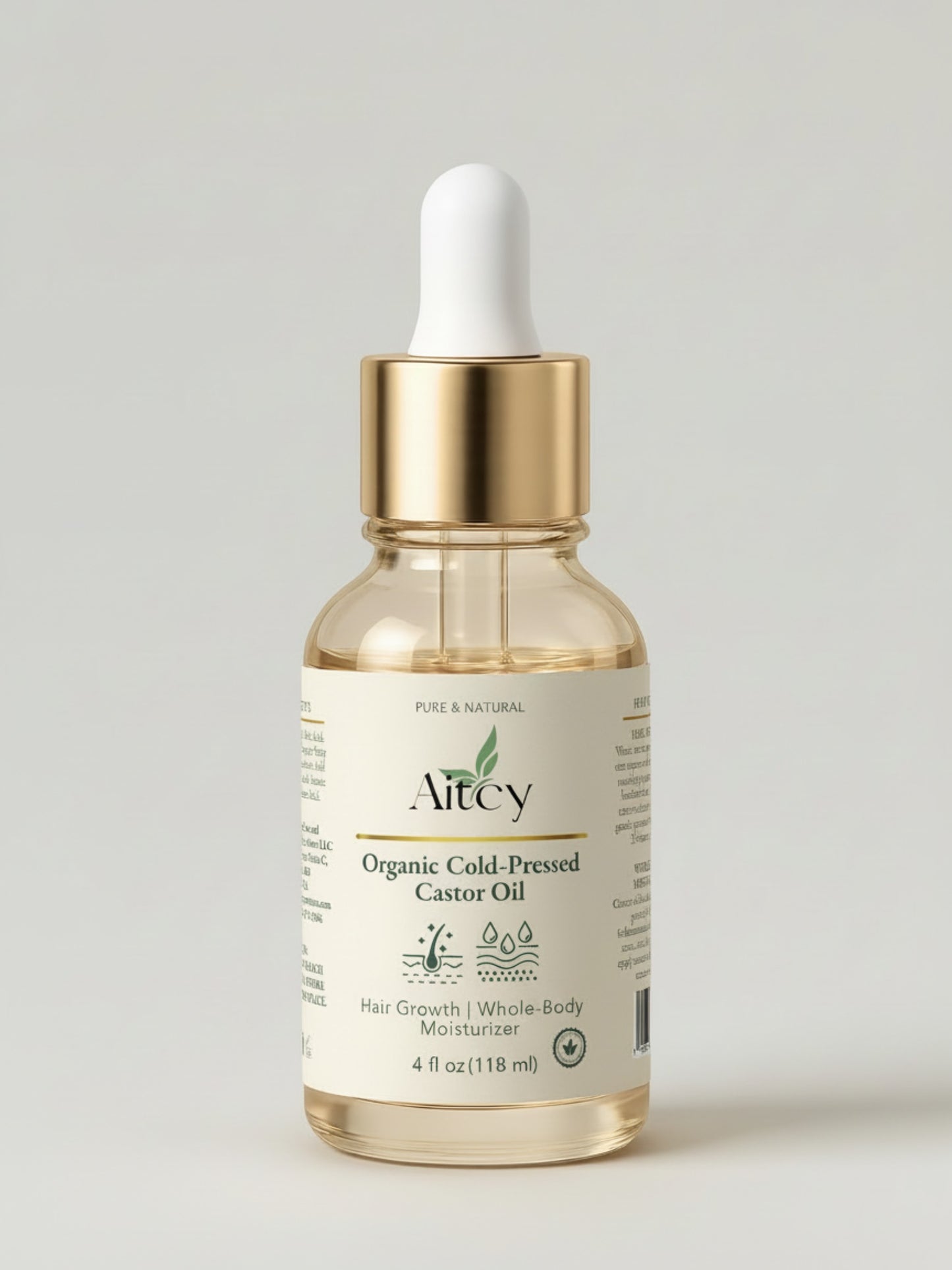 AITCY Organic Cold Press Castor Oil