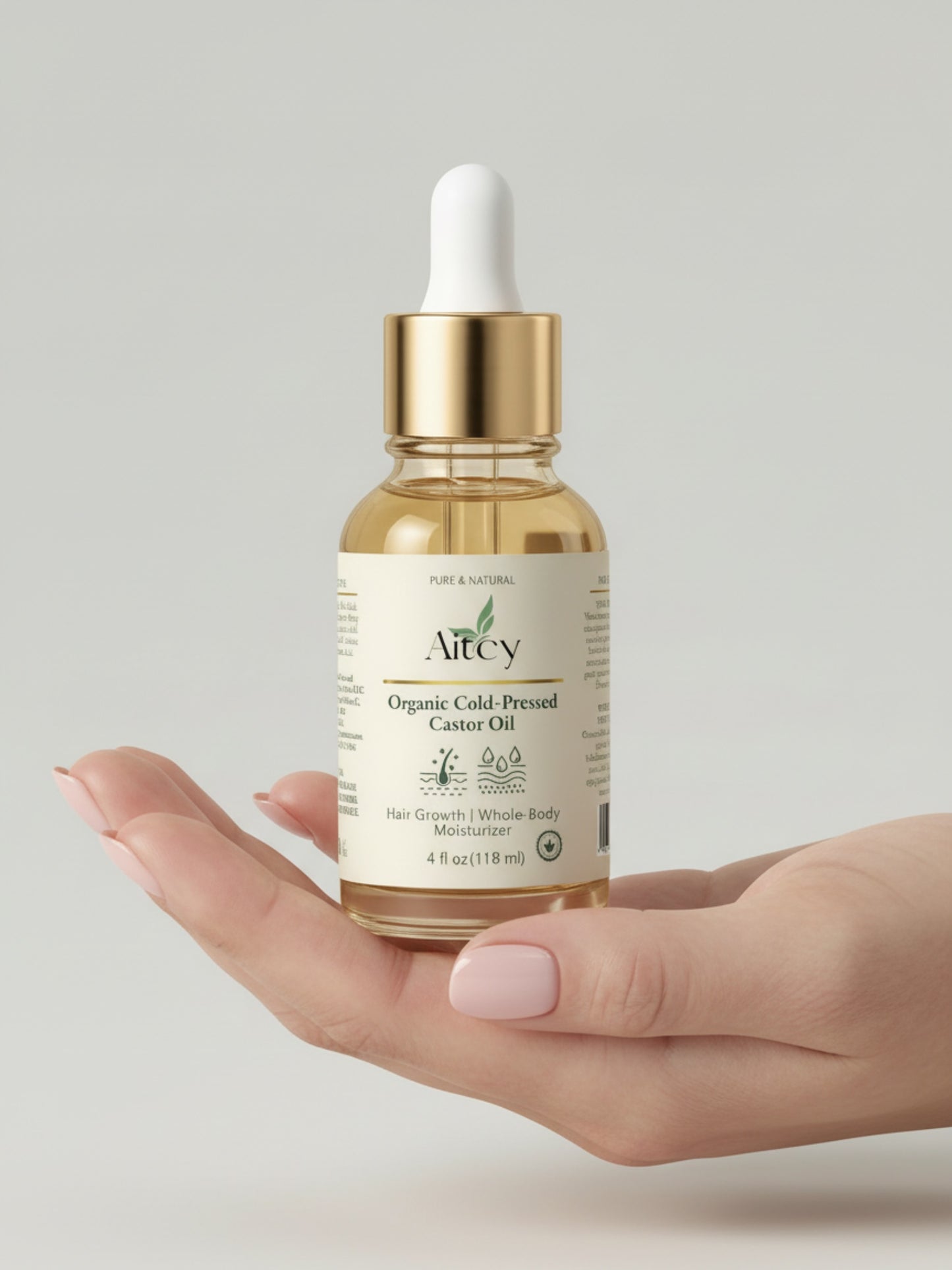 AITCY Organic Cold Press Castor Oil