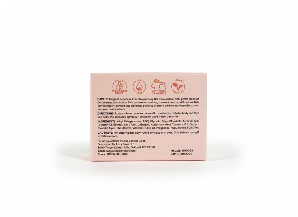 Kojic Acid & Turmeric Brightening Soap – Fade Dark Spots, Hyperpigmentation Corrector, Clear & Radiant Skin Bar