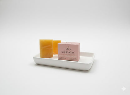 Kojic Acid & Turmeric Brightening Soap – Fade Dark Spots, Hyperpigmentation Corrector, Clear & Radiant Skin Bar
